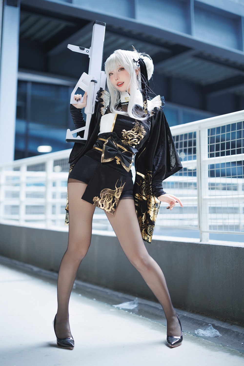 切切celia-Nikke胜利女神-布兰儿浴衣[17P] COS网红博主 预览1图