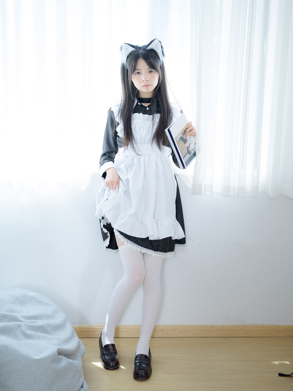 林书辞-私人定制-女仆束缚[164P+2V] COS网红博主 预览1图