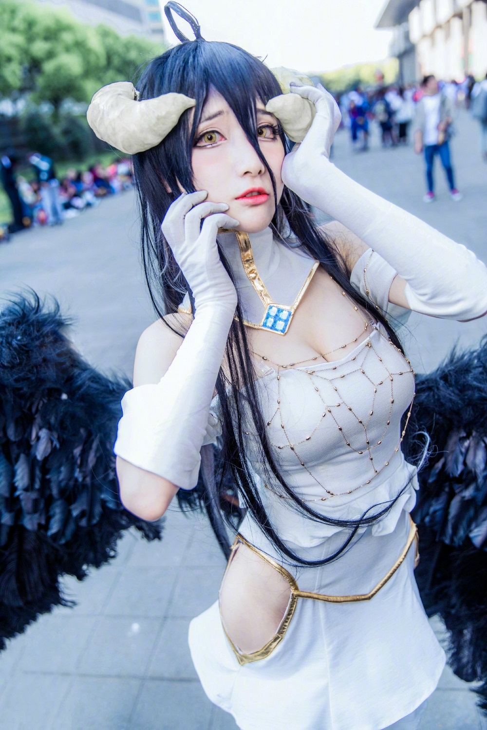 魔王大人Maou-Overlord-雅儿贝德[9P] COS网红博主 预览1图