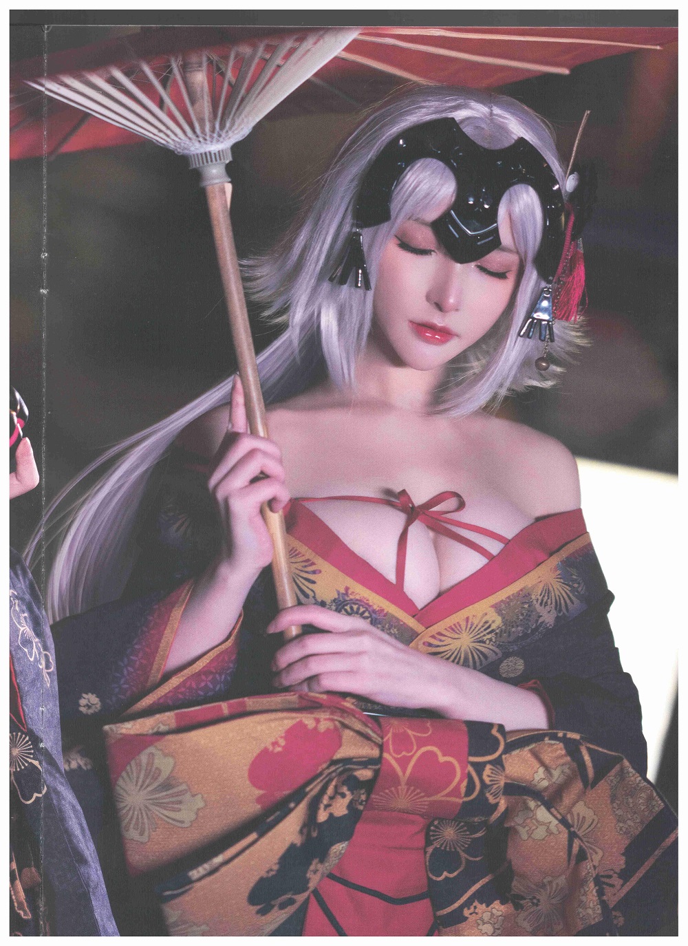 魔王大人Maou-FGO-黑贞花魁[21P] COS网红博主 预览2图