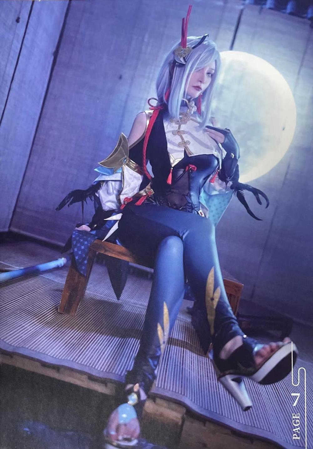 魔王大人Maou-原神-申鹤[14P] COS网红博主 预览2图