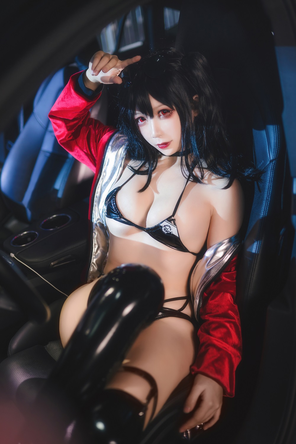 樱落Selena-碧蓝航线-大凤赛车[31P] COS网红博主 预览2图