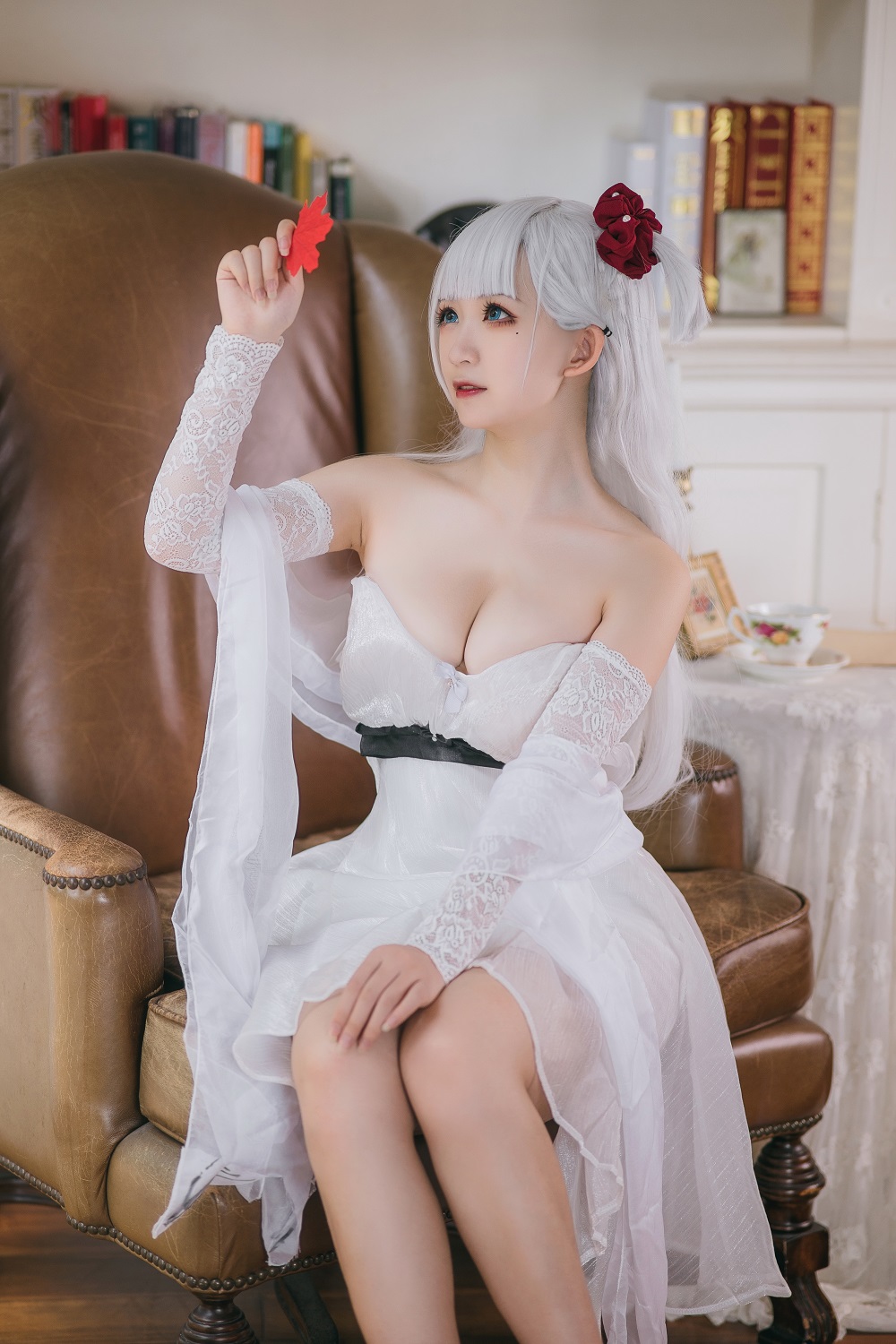 樱落Selena-碧蓝航线-翔鹤芭蕾[22P] COS网红博主 预览1图