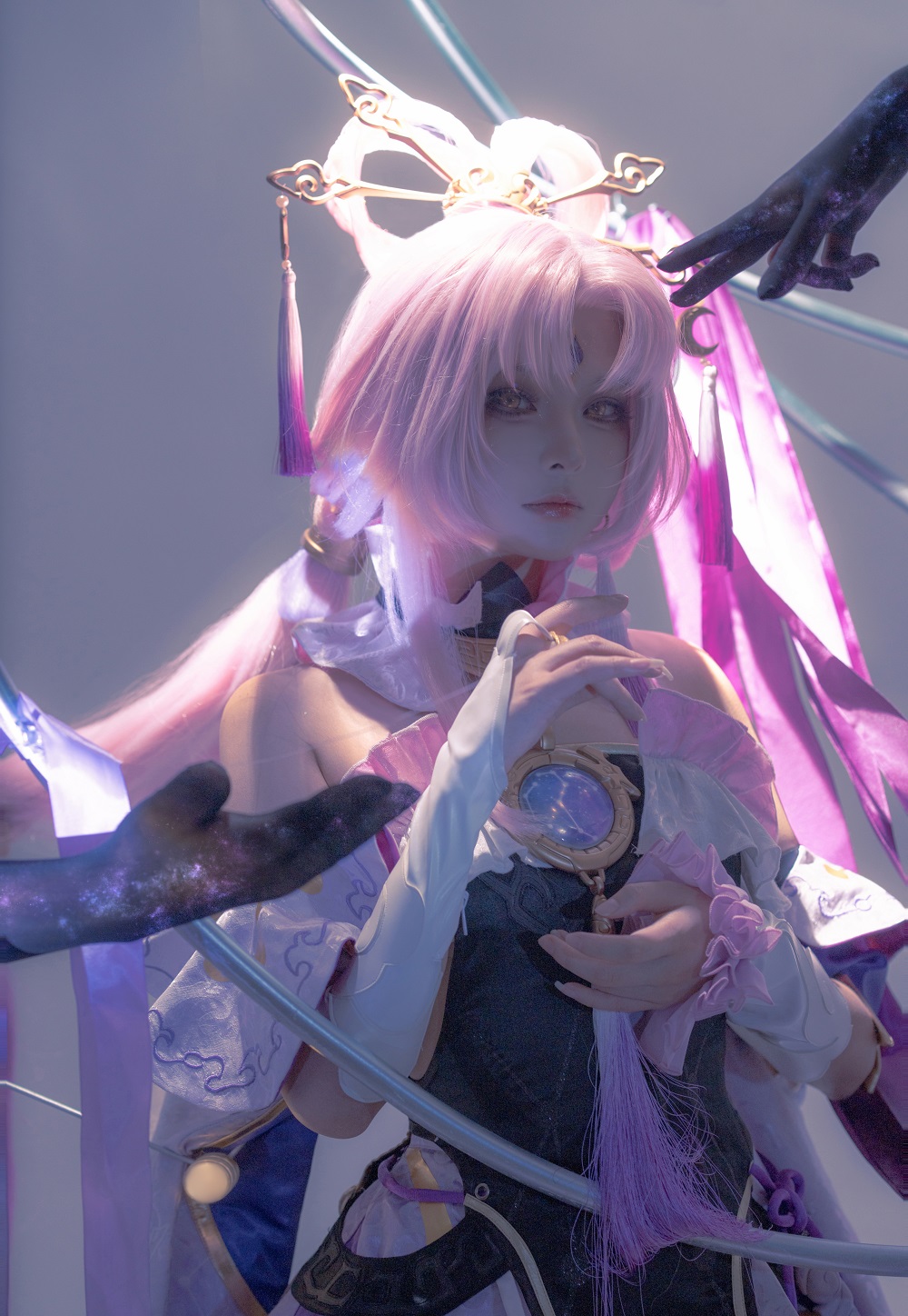 w百合欧皇子w-崩坏·星穹铁道-符玄[19P] COS网红博主 预览1图