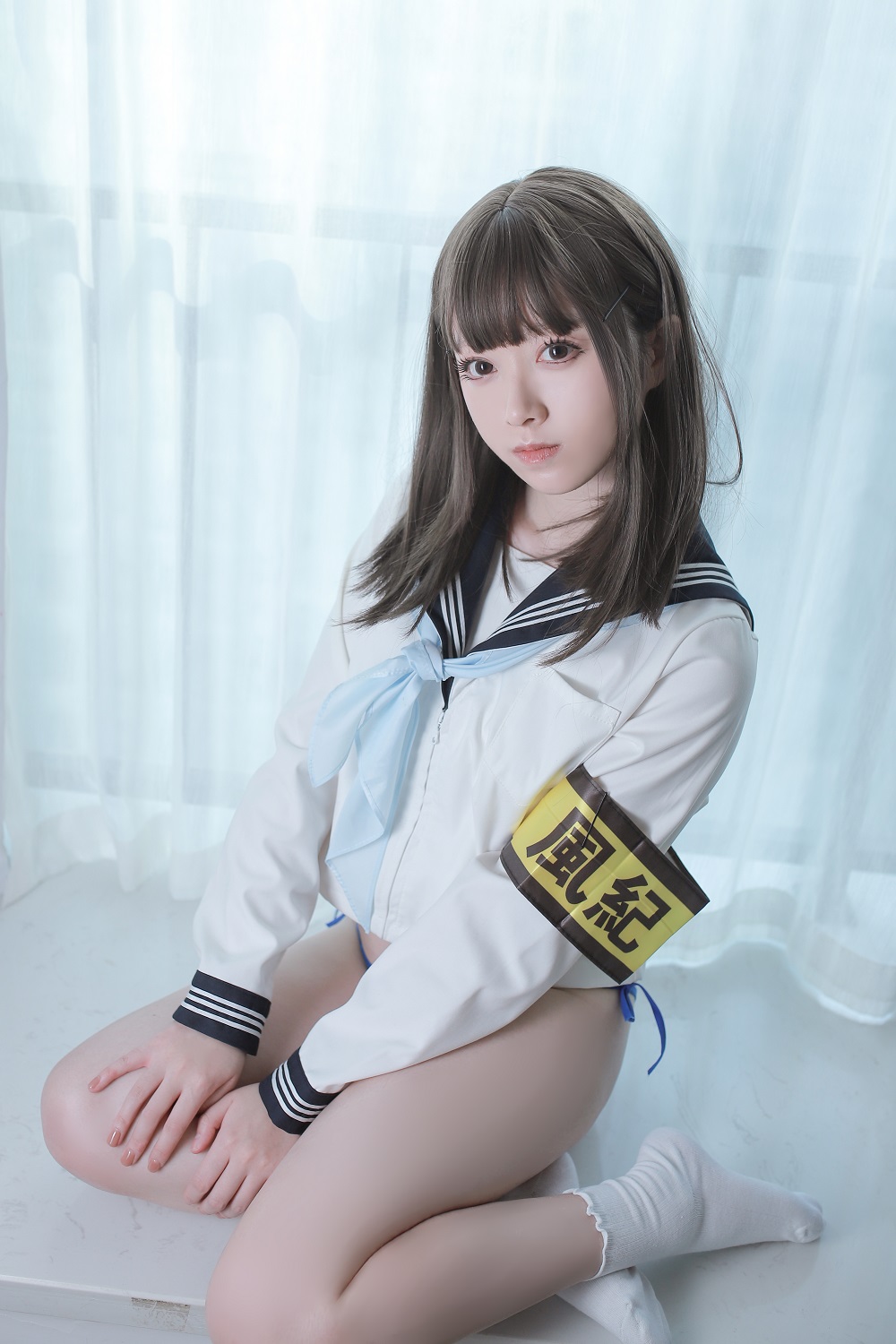 Asagiriai朝雾爱-风纪委员[40P] COS网红博主 预览2图