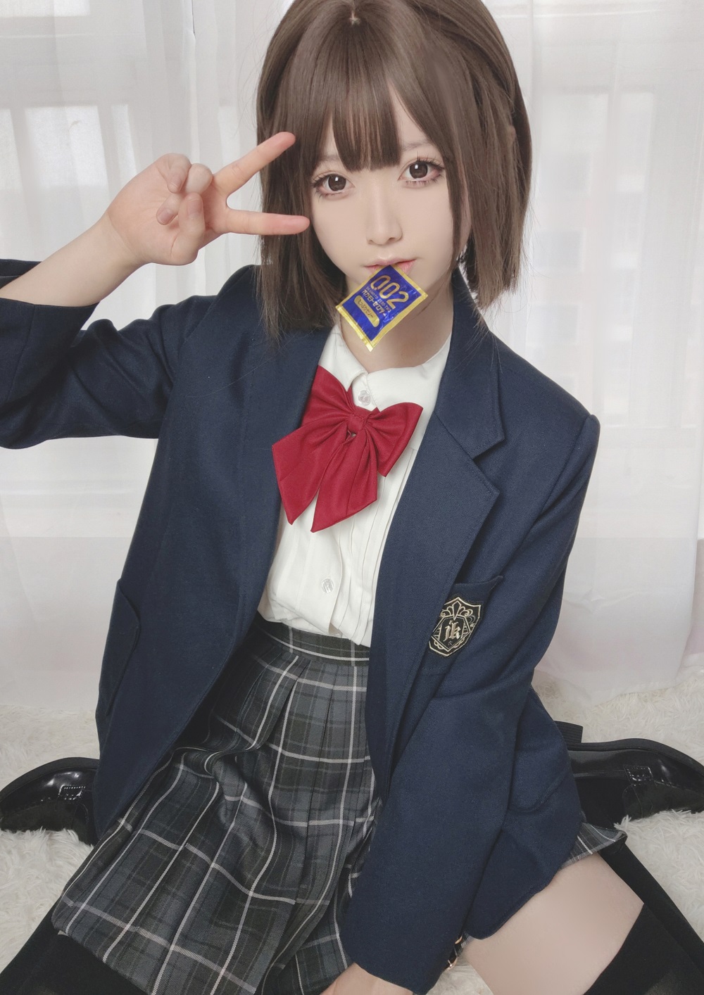 Asagiriai朝雾爱-JK制服自拍[21P] COS网红博主 预览1图
