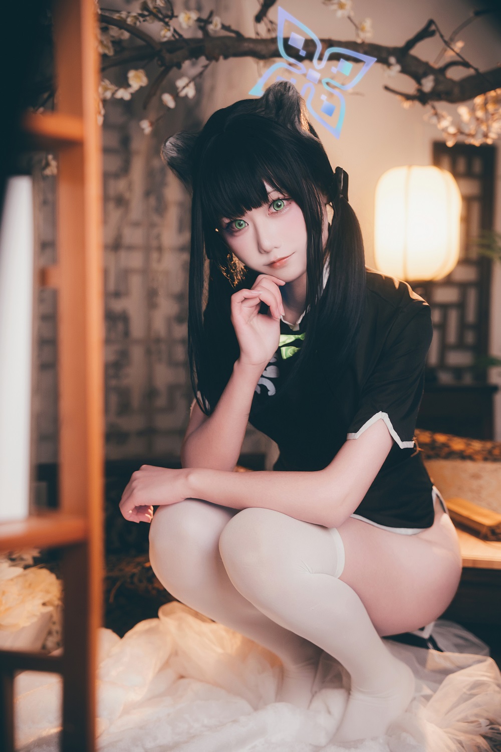 lunananya-蔚蓝档案-春原瞬·幼瞬[22P] COS网红博主 预览1图