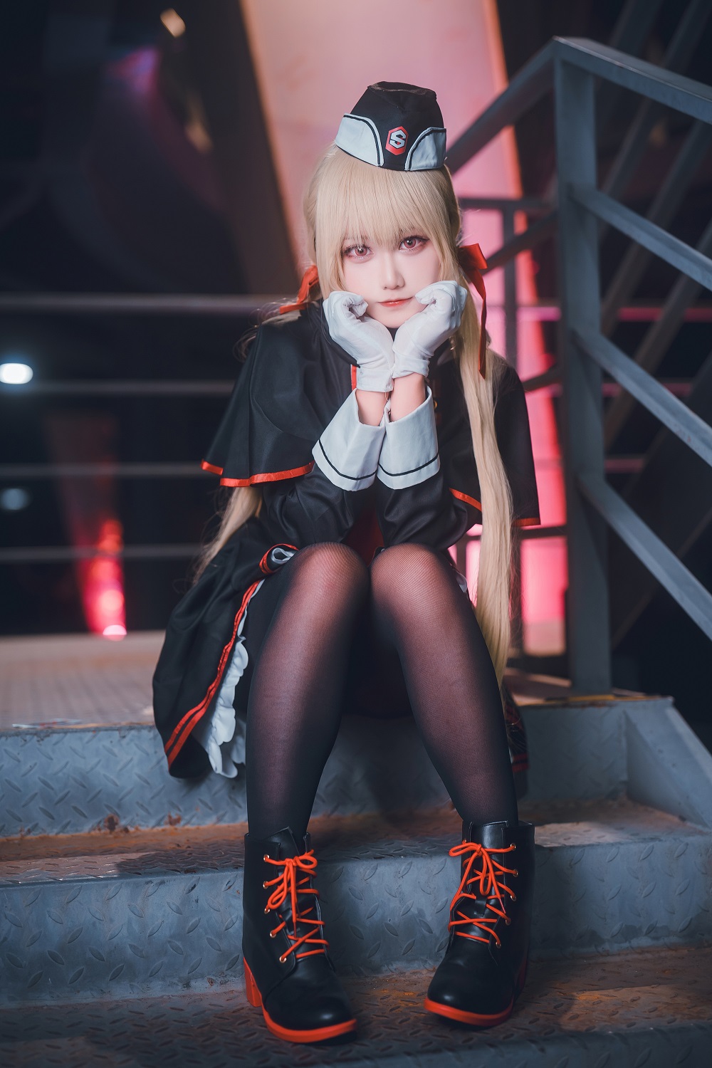 lunananya-RIDDLE JOKER-在原七海[31P] COS网红博主 预览1图
