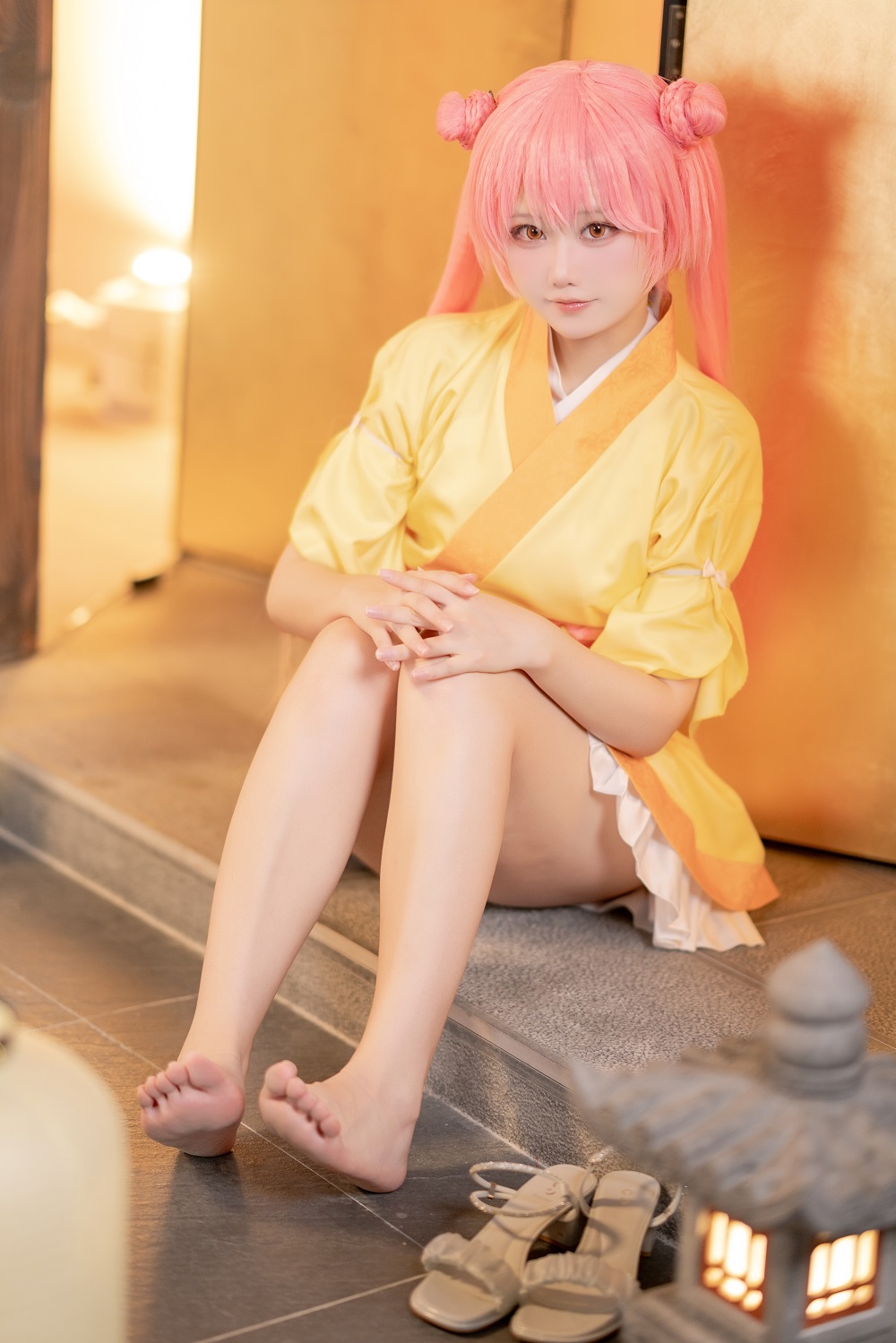lunananya-千恋万花-鞍马小春·和服浴衣[30P] COS网红博主 预览2图