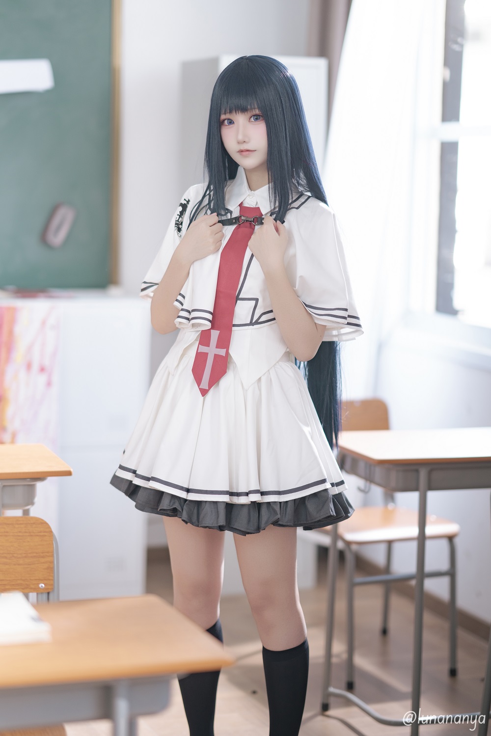 lunananya-美好的每一天-高岛柘榴[19P] COS网红博主 预览2图