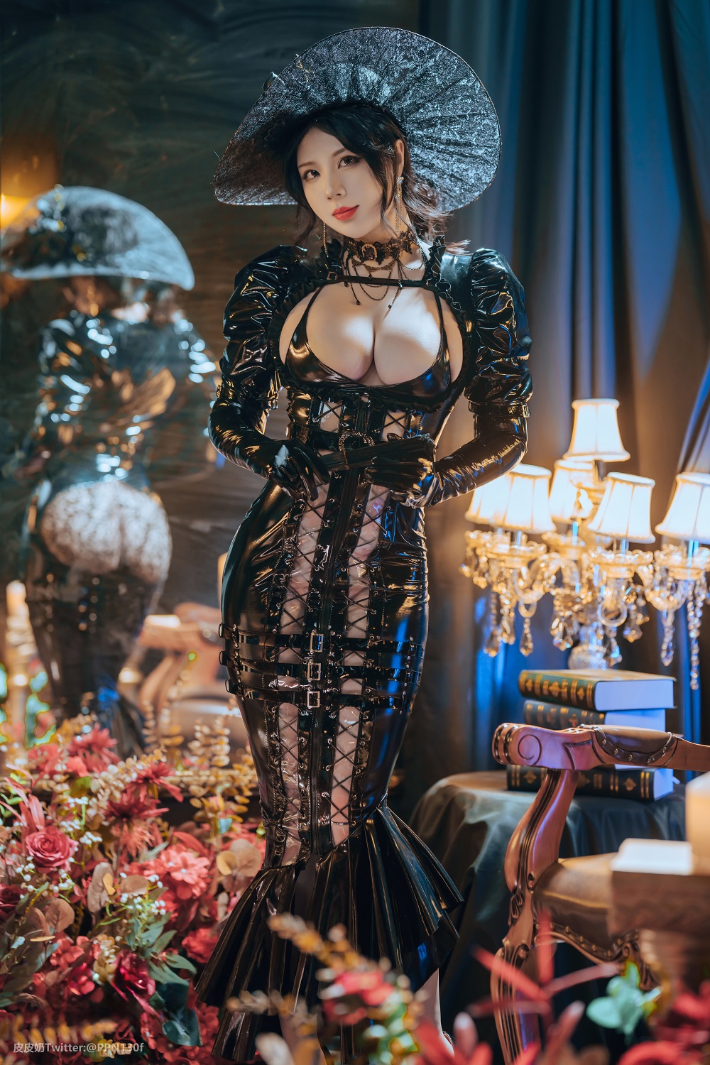 超皮皮皮奶-魔女莉莉丝[40P] COS网红博主 预览1图