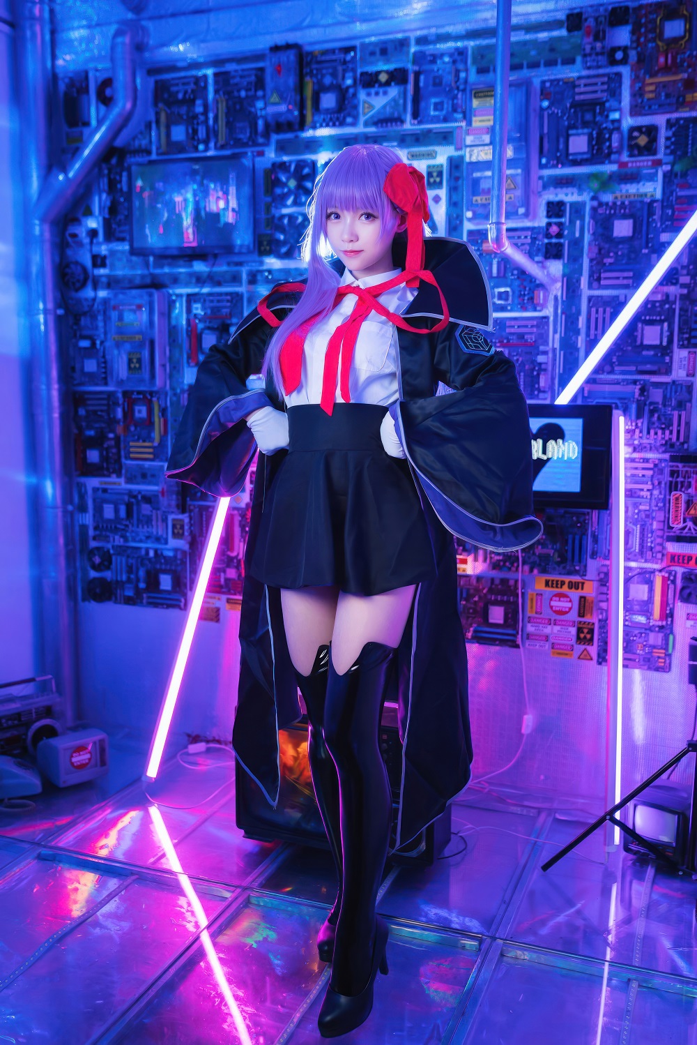 大大卷卷小卷-FGO-BB制服[11P] COS网红博主 预览1图
