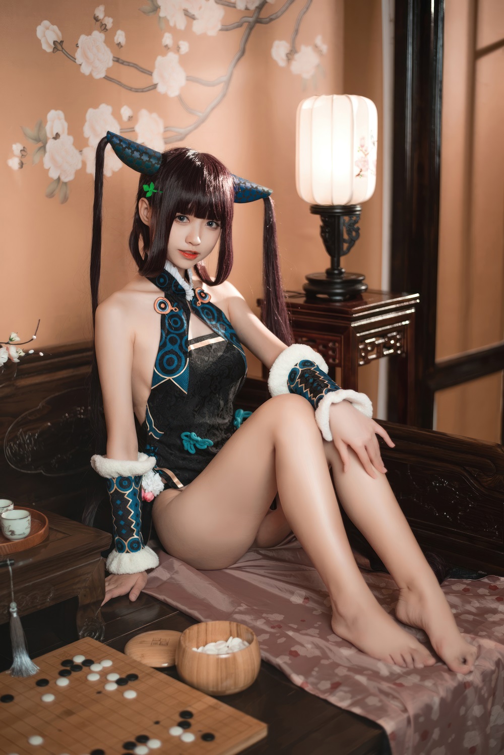 大大卷卷小卷-FGO-杨贵妃旗袍[15P] COS网红博主 预览1图