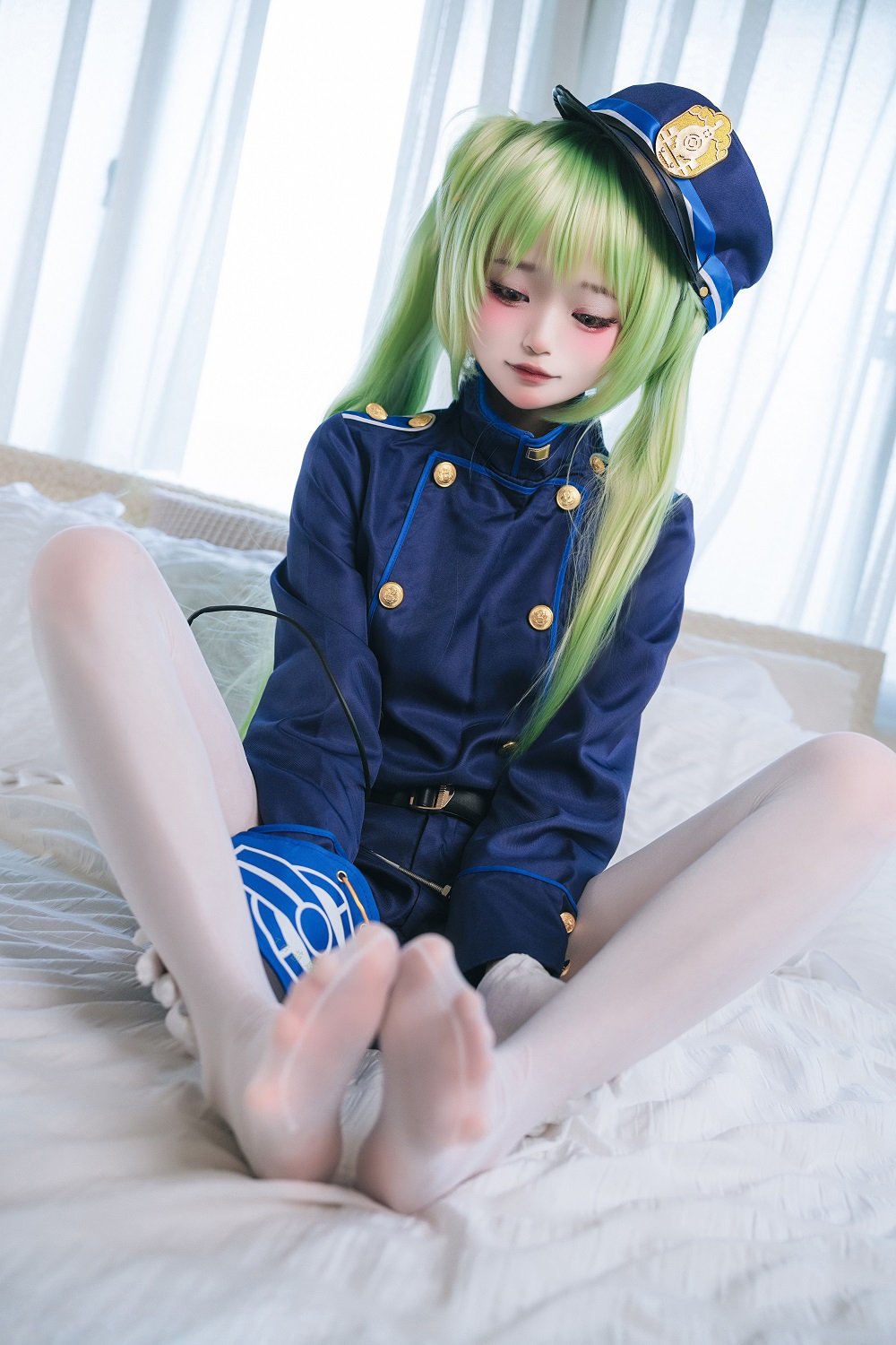 Irisuare爱莉-蔚蓝档案-橘希望[18P] COS网红博主 预览1图