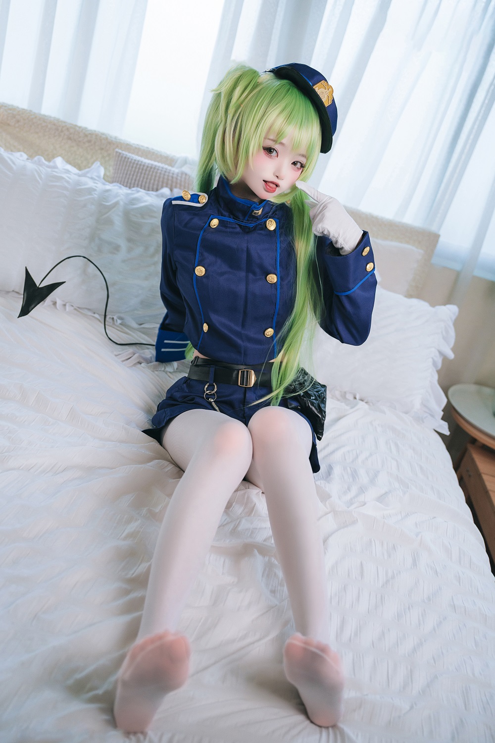 Irisuare爱莉-蔚蓝档案-橘希望[18P] COS网红博主 预览2图