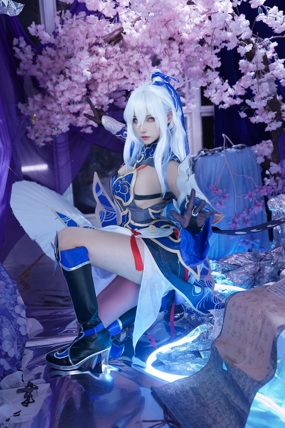 Seya狮砸-崩坏·星穹铁道-镜流[10P] COS网红博主 预览2图