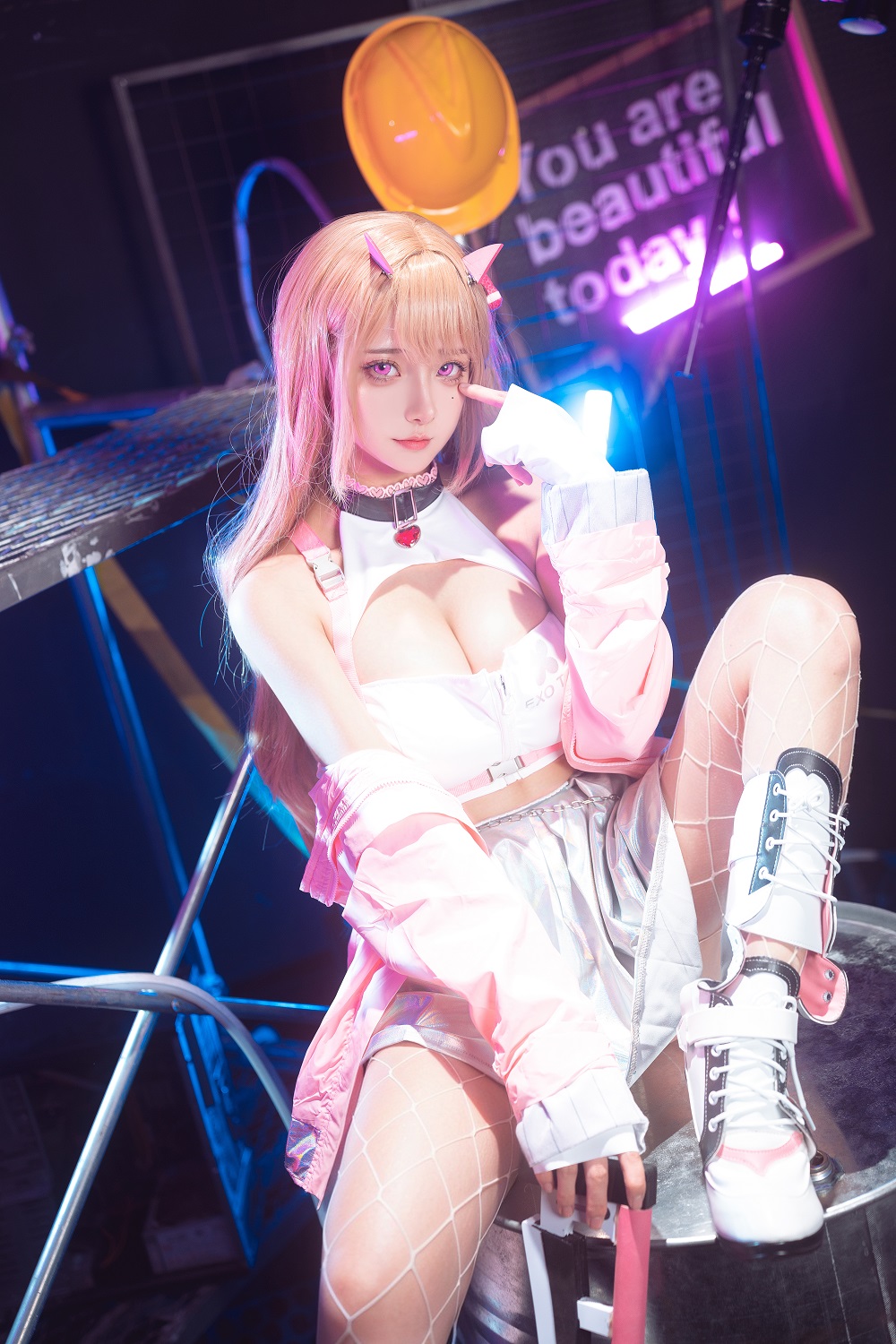 Seya狮砸-Nikke胜利女神-毒蛇原皮[12P] COS网红博主 预览2图