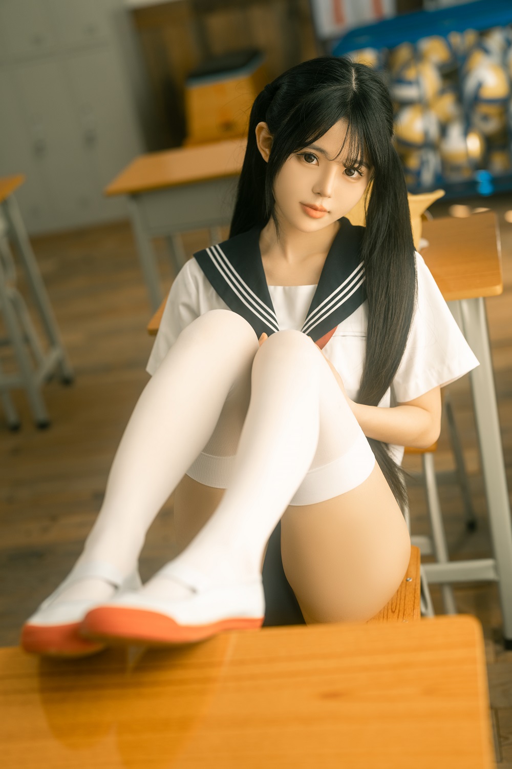 rua阮阮-小丸子[88P] COS网红博主 预览2图