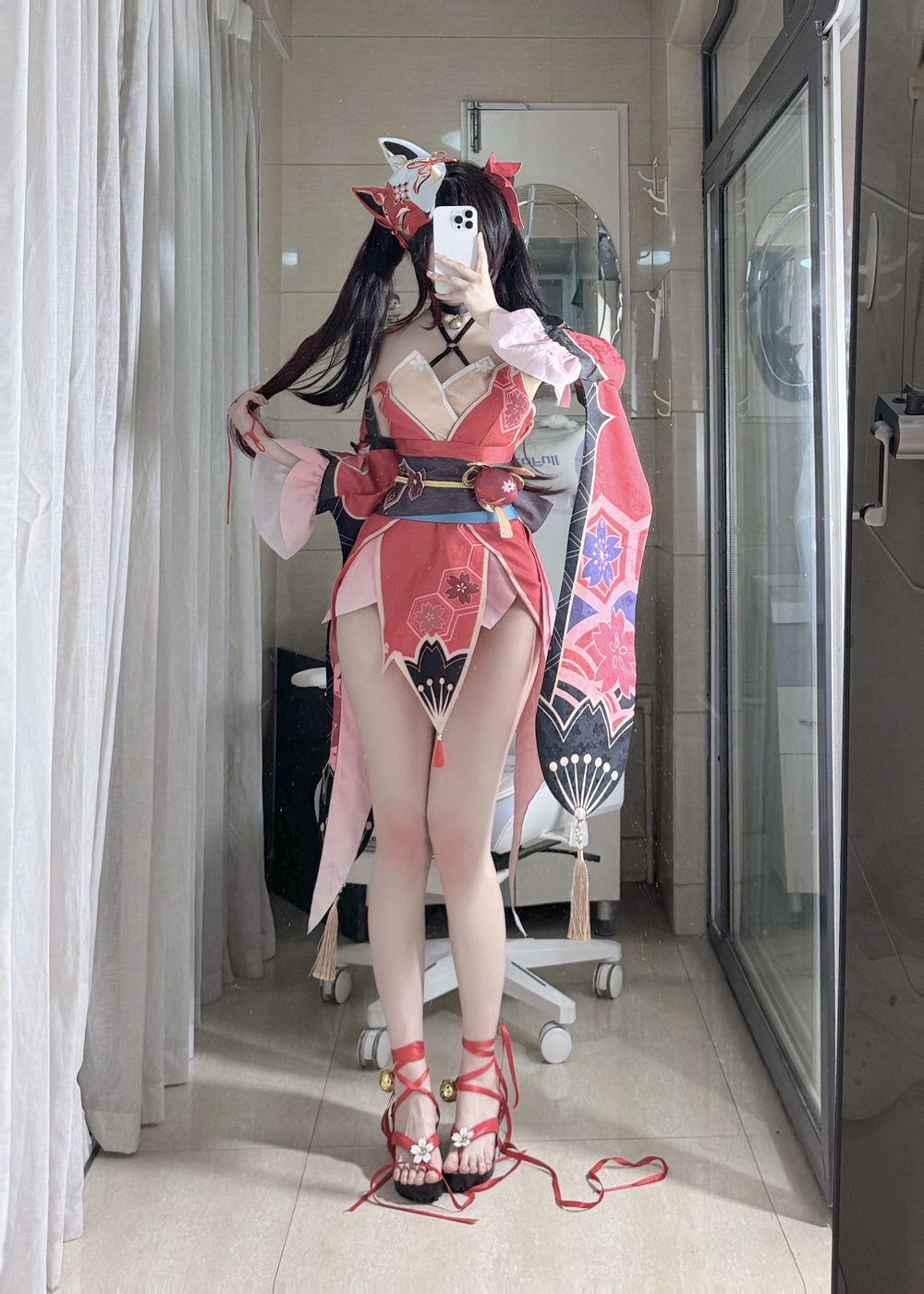 不可爱羚-崩坏·星穹铁道-花火[52P+7V] COS网红博主 预览1图