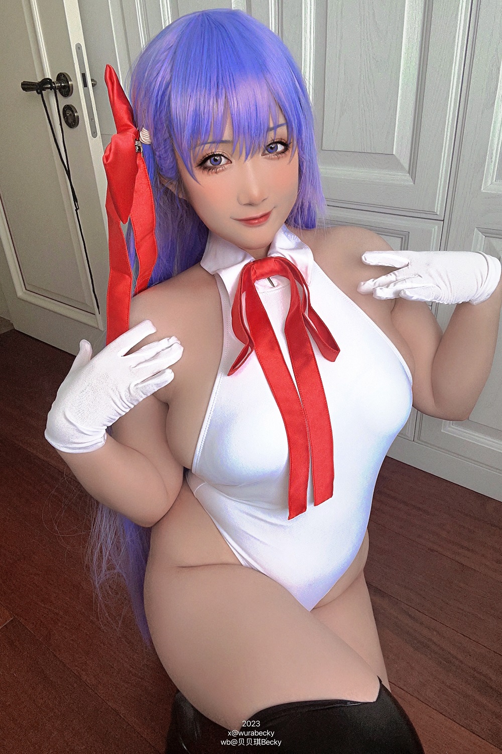 贝贝琪Becky-FGO-BB[22P] COS网红博主 预览1图