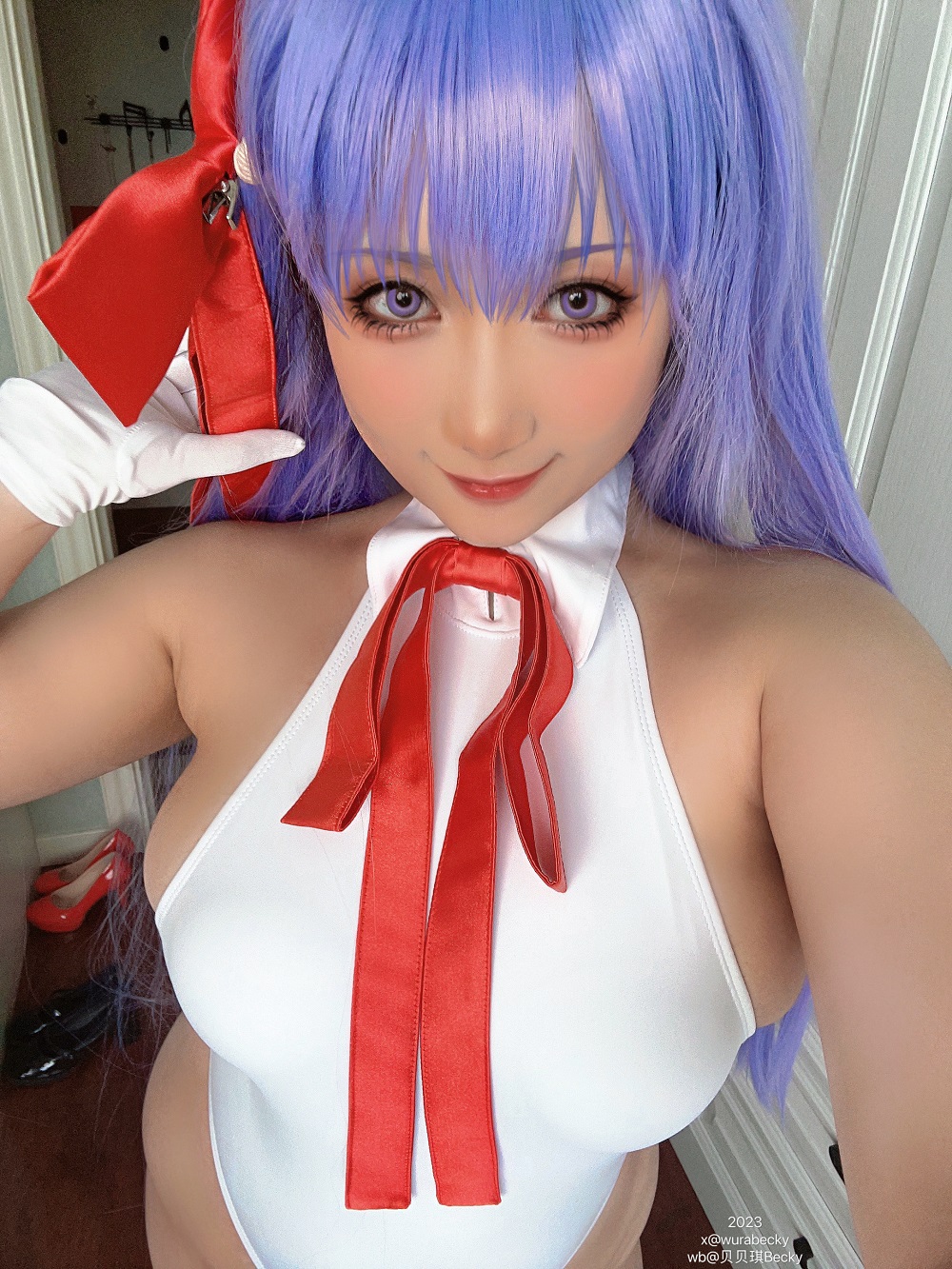 贝贝琪Becky-FGO-BB[22P] COS网红博主 预览2图