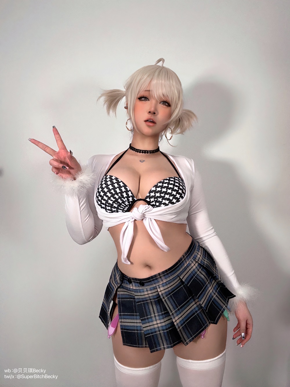 贝贝琪Becky-复建辣妹[50P] COS网红博主 预览2图