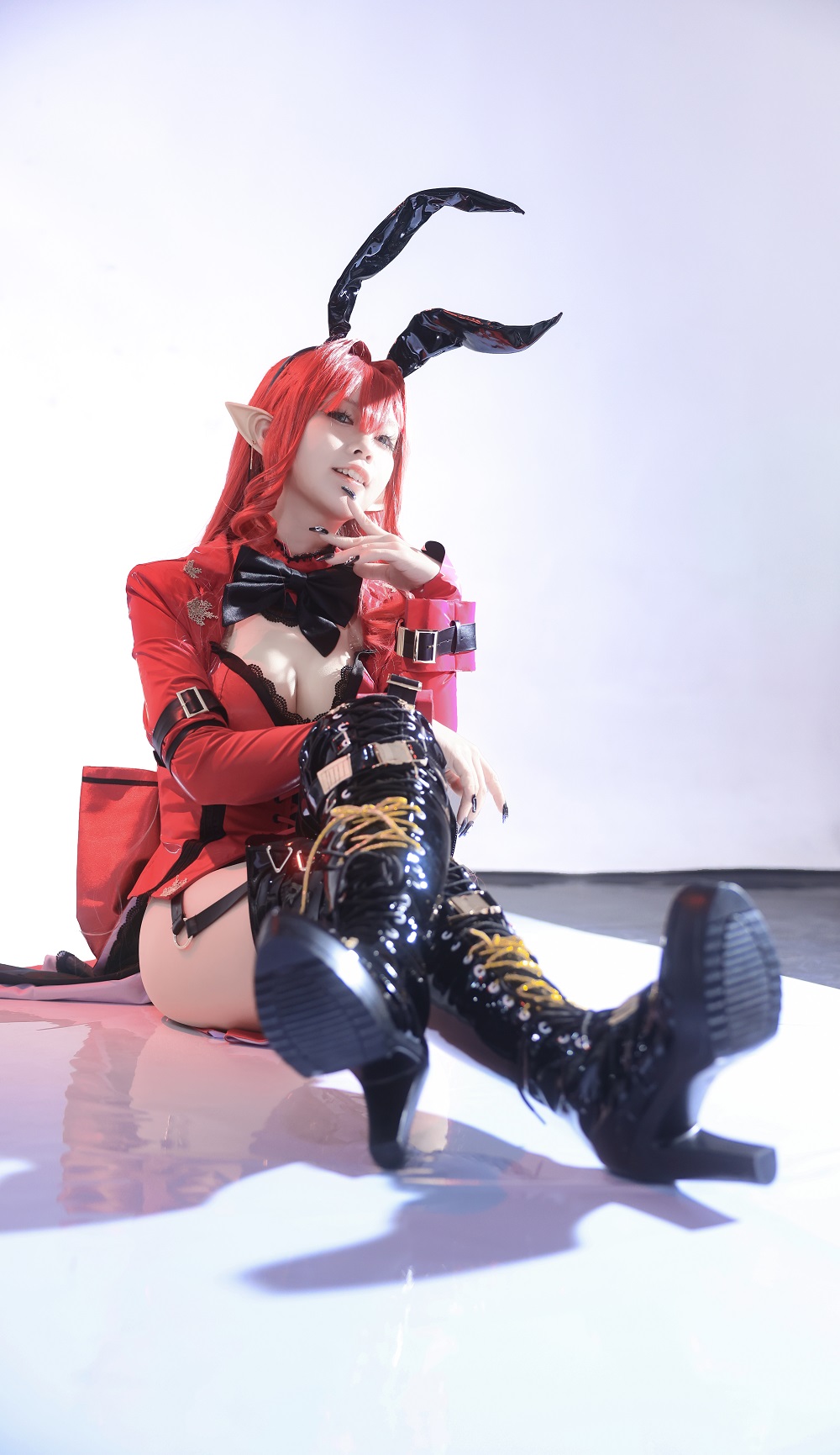 G44不会受伤-FGO-妖精骑士崔斯坦兔兔[16P] COS网红博主 预览1图