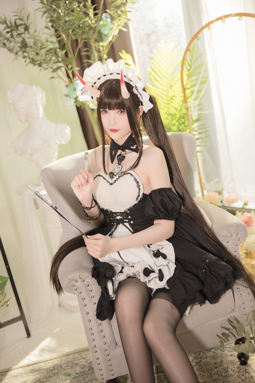 花兮honoka-碧蓝航线-能代·需要少冰吗[21P] COS网红博主 预览1图