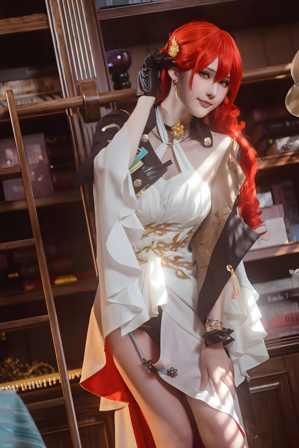 花兮honoka-崩坏·星穹铁道-姬子[12P] COS网红博主 预览2图