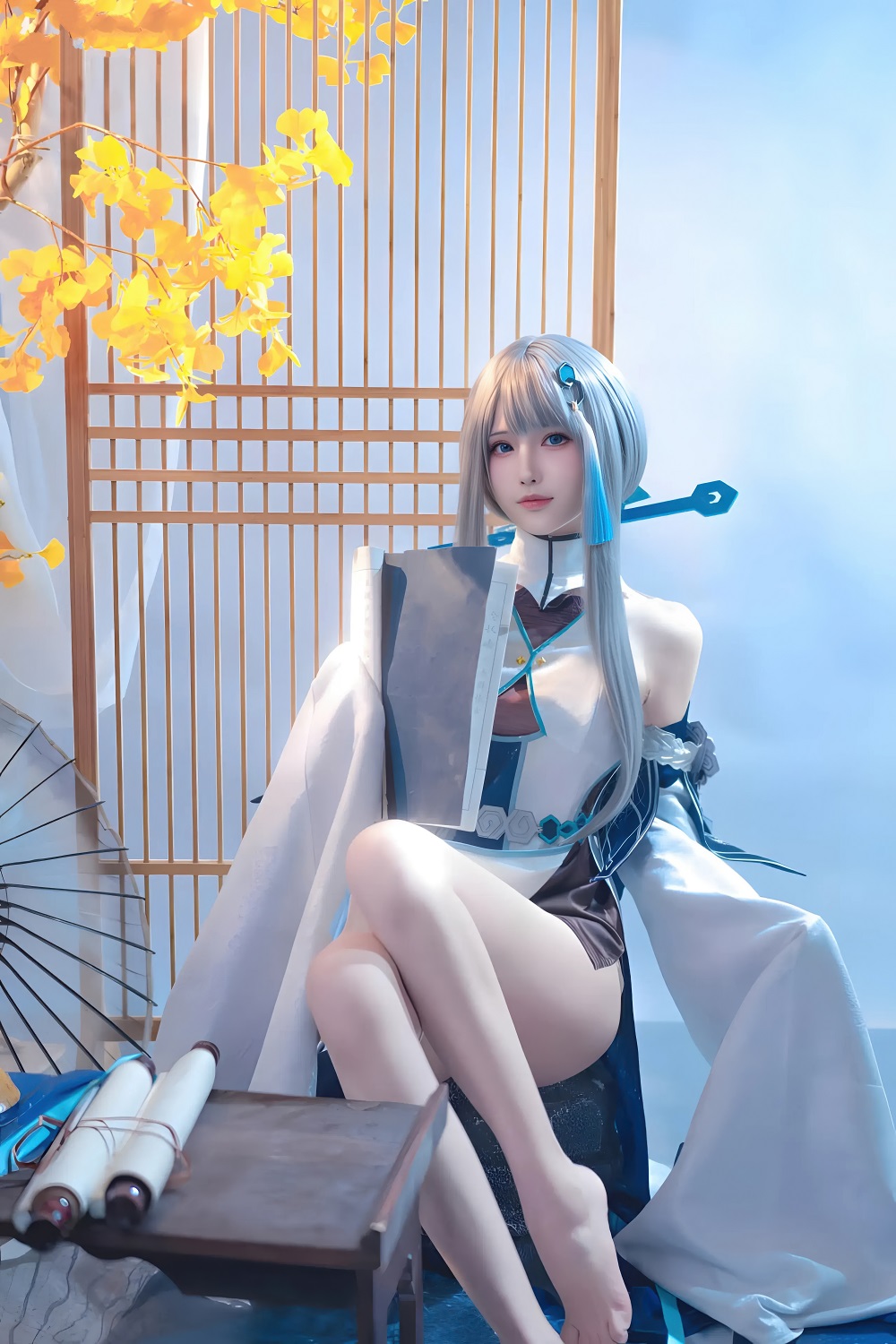 花兮honoka-原神-归终[11P] COS网红博主 预览2图