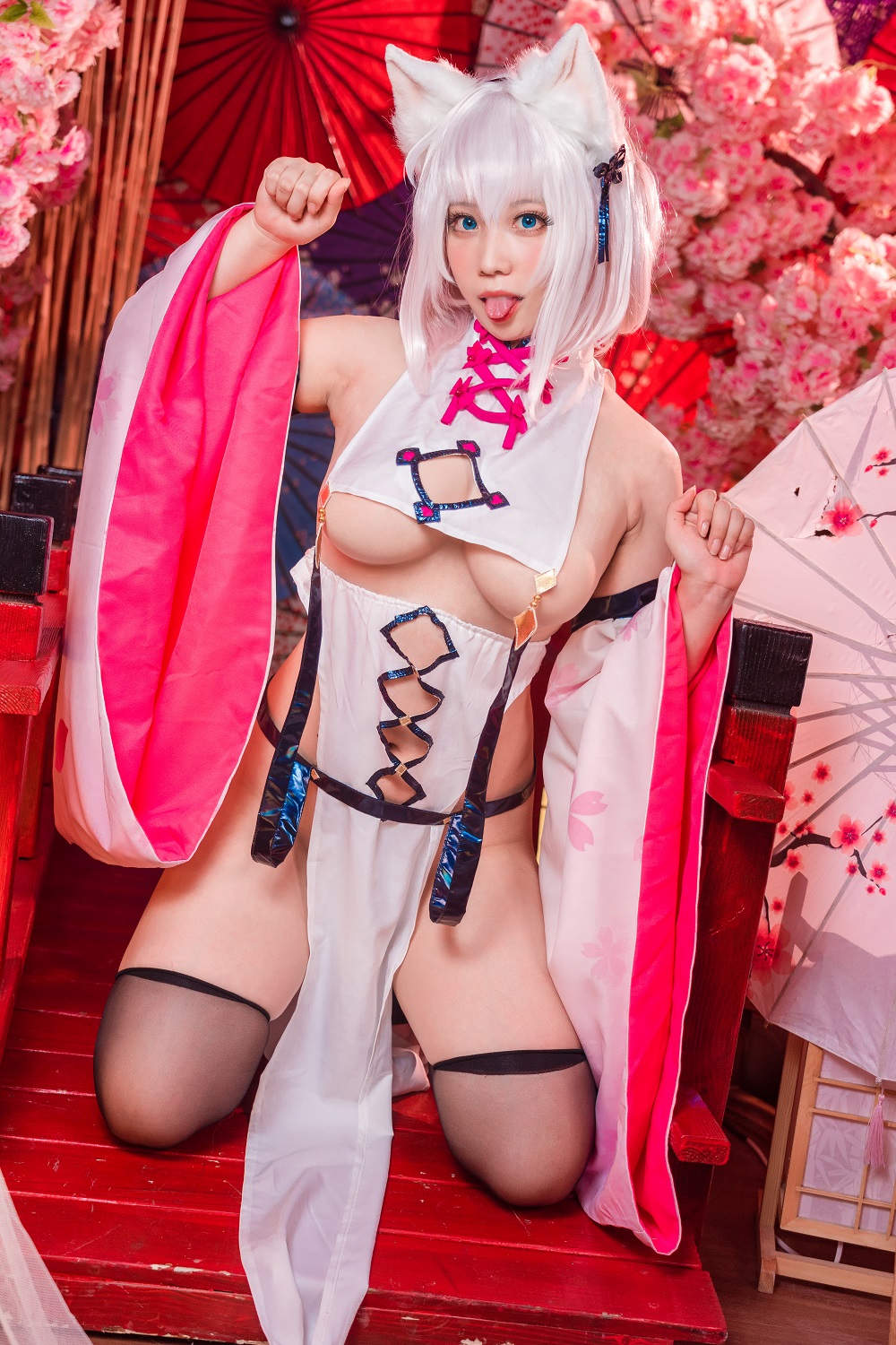 芦苇苇苇-魔太郎和服[26P] COS网红博主 预览2图