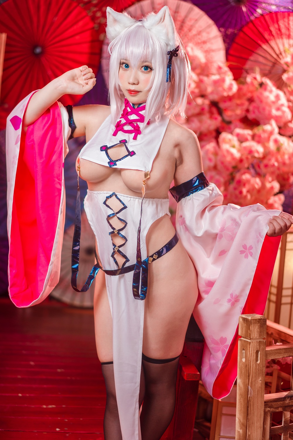 芦苇苇苇-魔太郎和服[26P] COS网红博主 预览1图