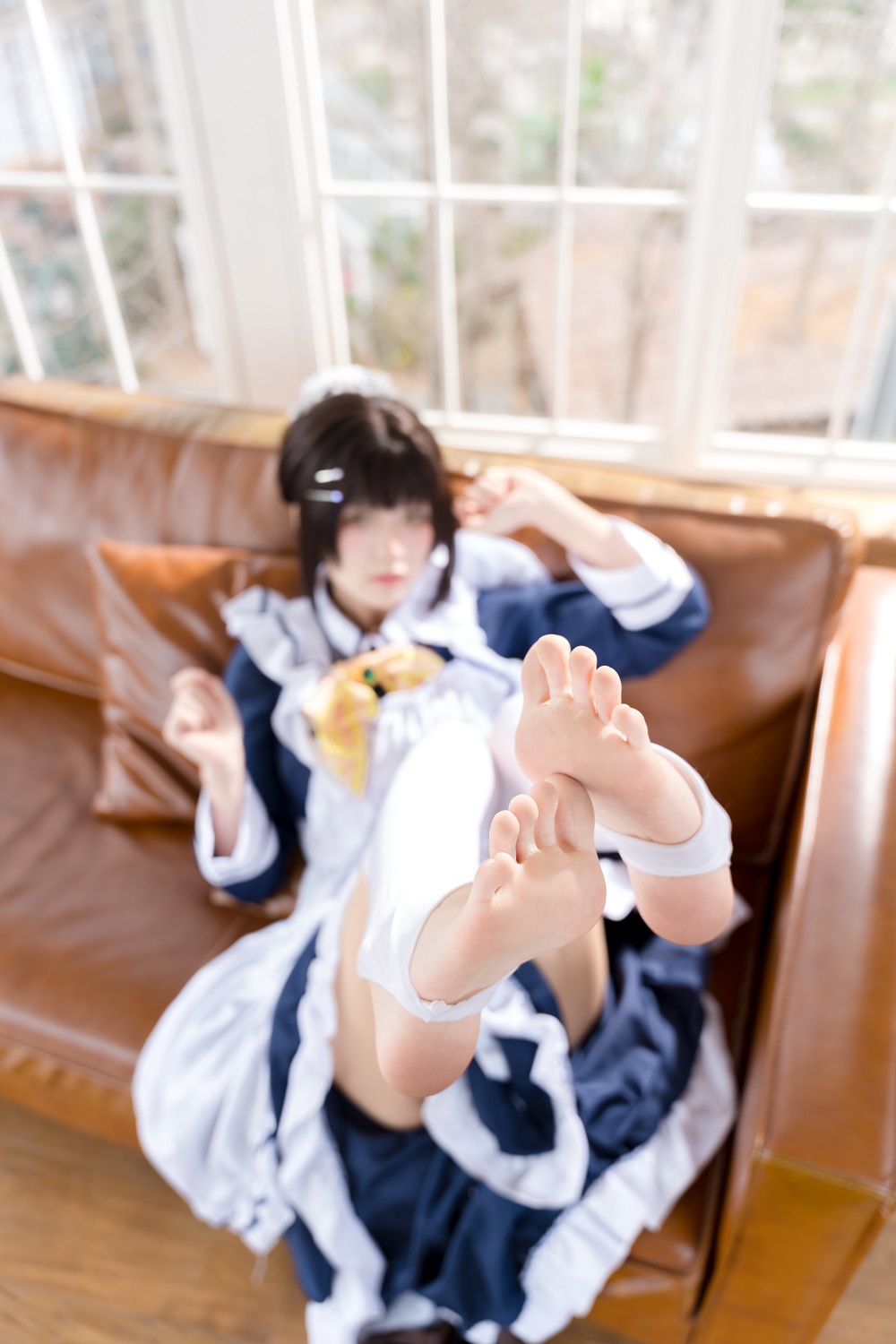 九柒喵-星光咖啡馆与死神之蝶-四季夏目·枣子姐女仆[23P] COS网红博主 预览2图