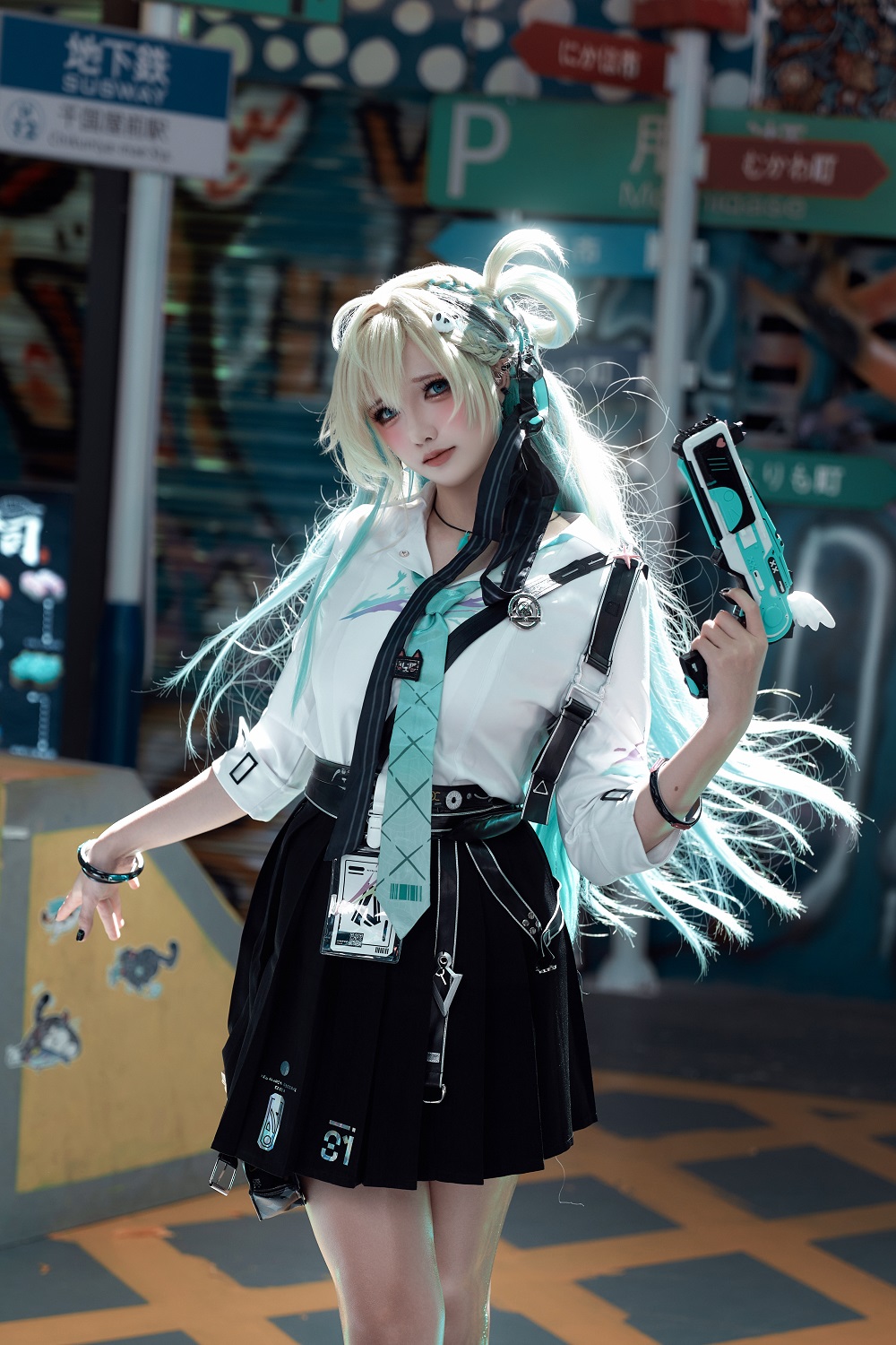 阿薰kaOri-鸣潮-琳奈[99P+8V] COS网红博主 预览1图