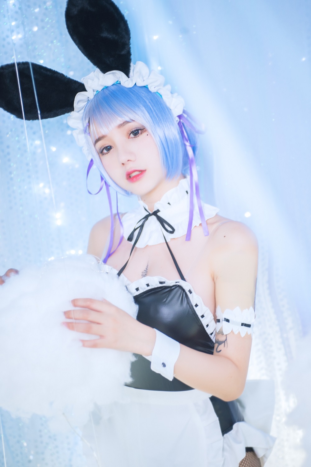 洛丽塔大哥-蕾姆兔女郎[17P] COS网红博主 预览1图