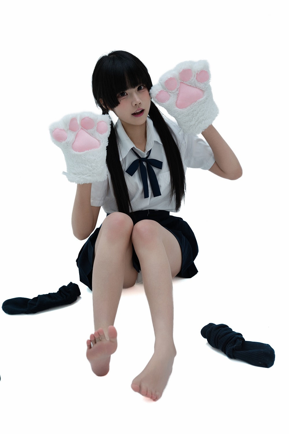 清水凪-后辈的制服2[92P] COS网红博主 预览2图