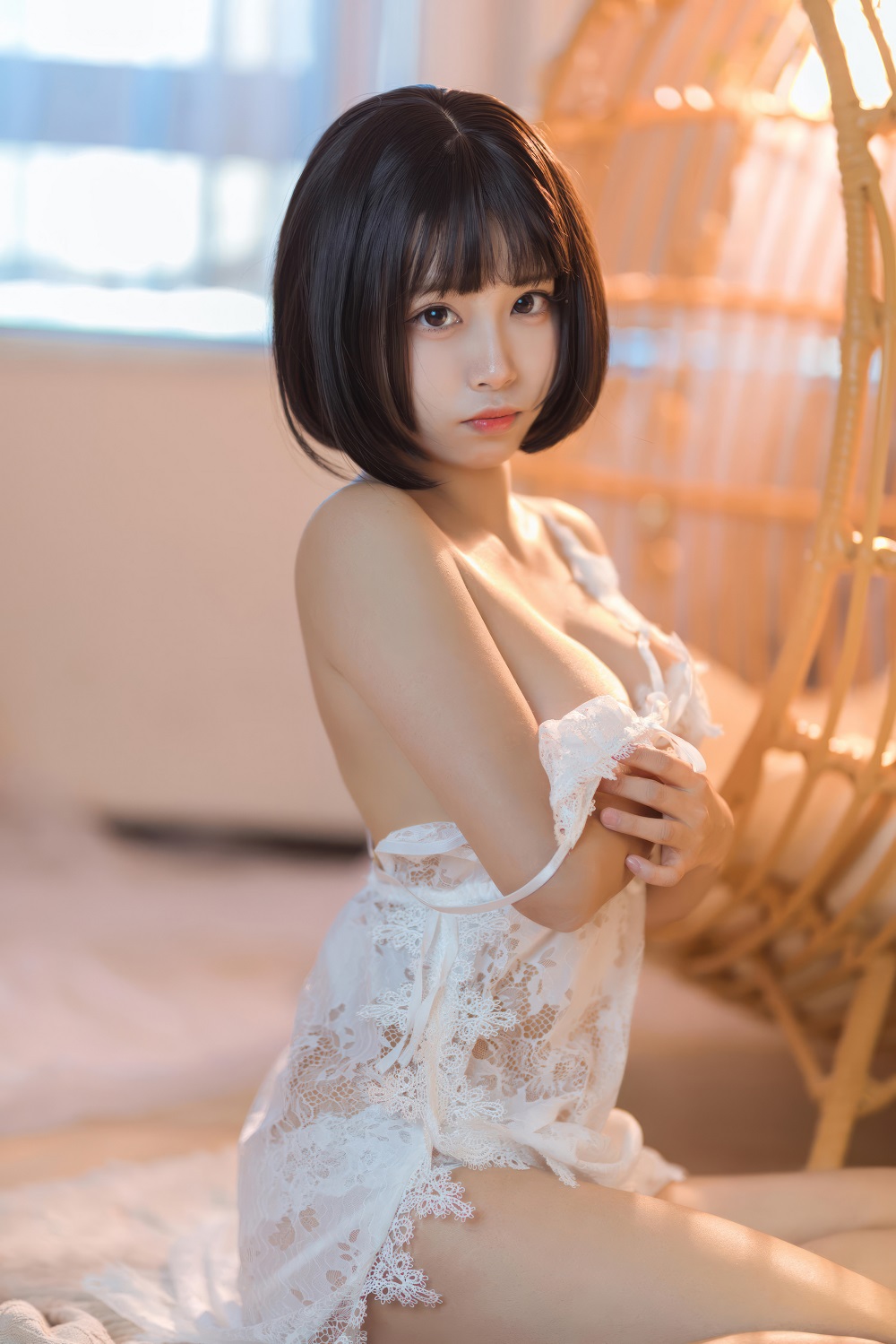 三無人型-日落[32P] COS网红博主 预览2图