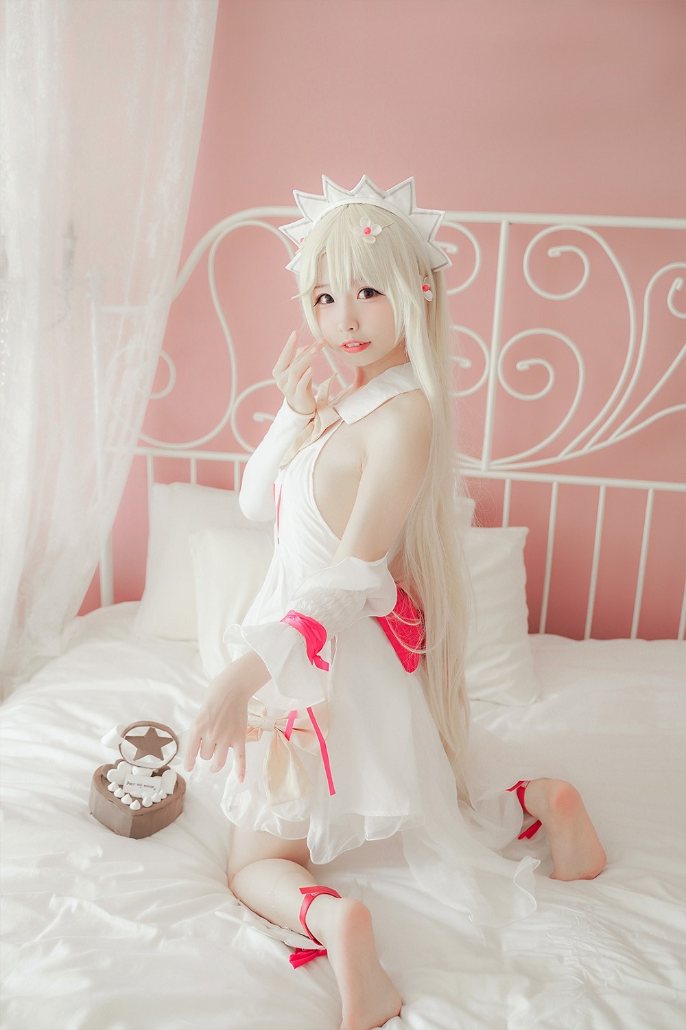 雪香川SUI-FGO-伊莉雅·巧克力天使[25P] COS网红博主 预览1图