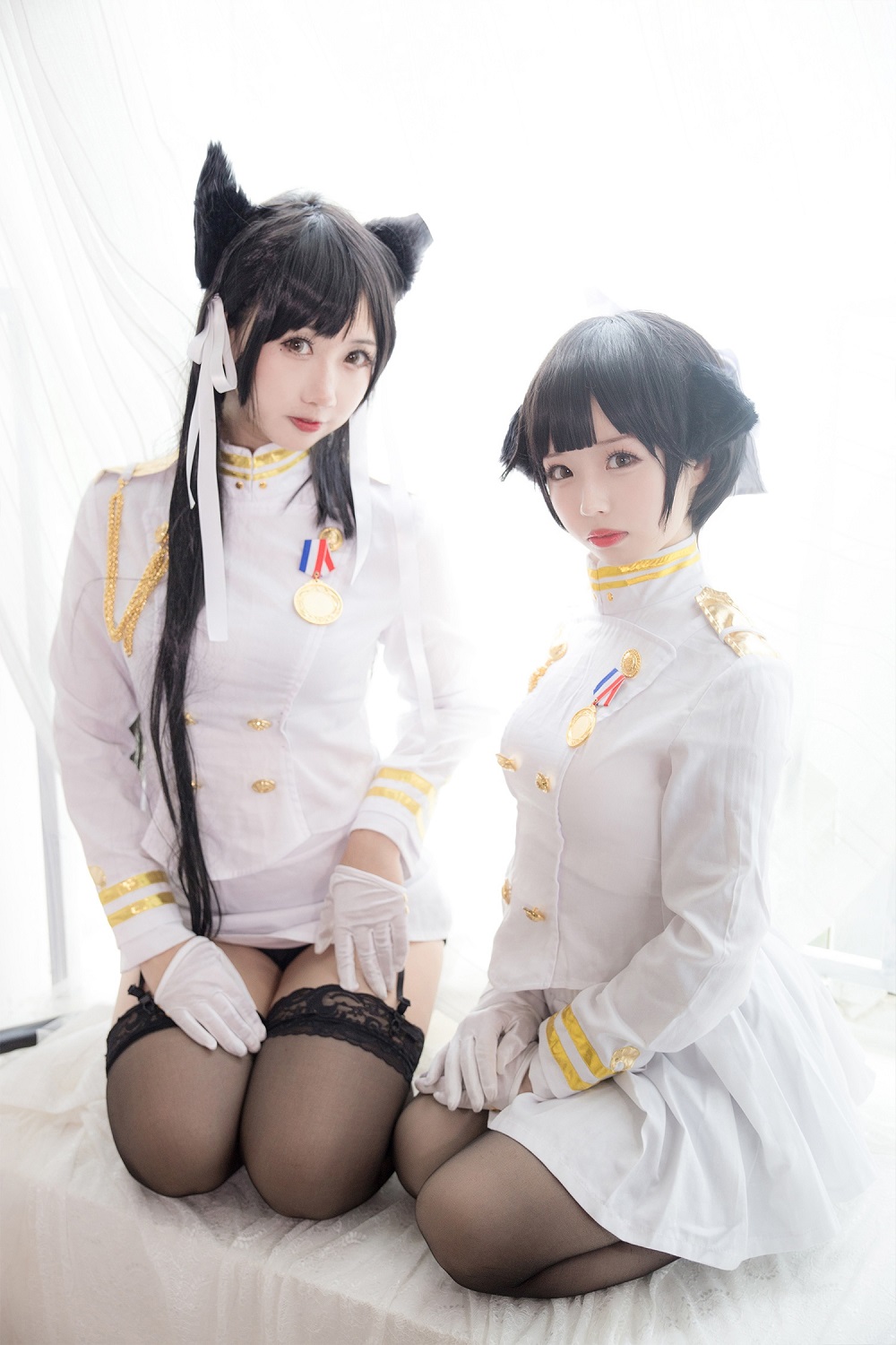 雪香川SUI&BB大王是大宝贝-高雄&爱宕[24P] COS网红博主 预览2图
