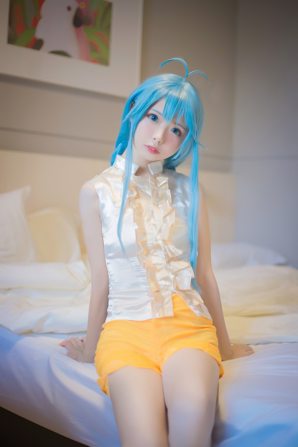 雪香川SUI-电波女与青春男-藤和艾莉欧日常服[28P] COS网红博主 预览1图