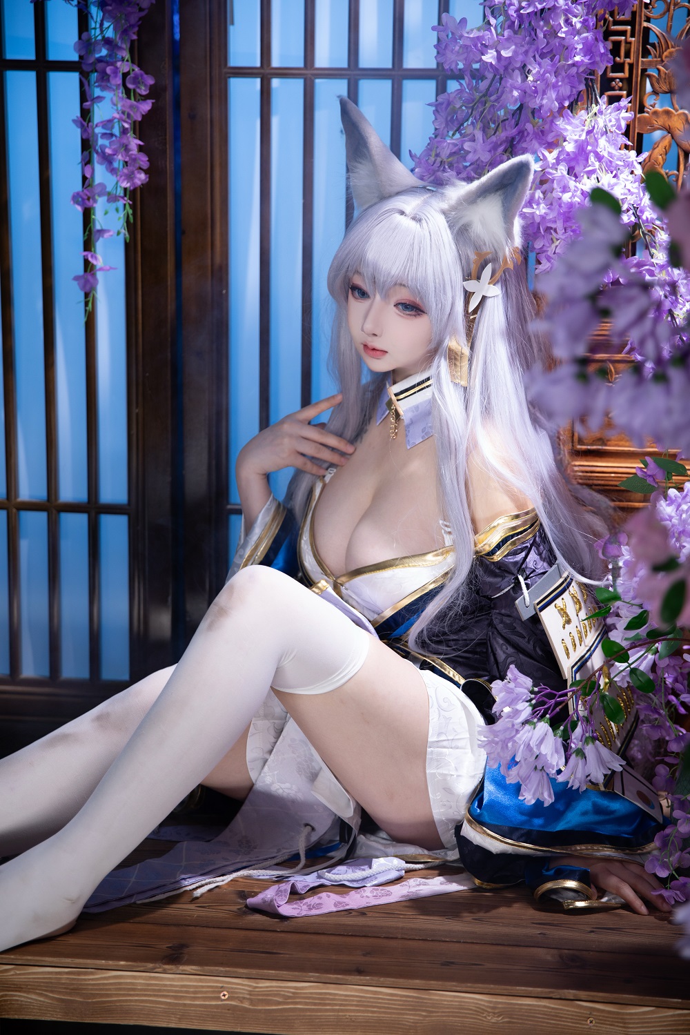 糖祈祈-碧蓝航线-信浓+建武[13P] COS网红博主 预览1图