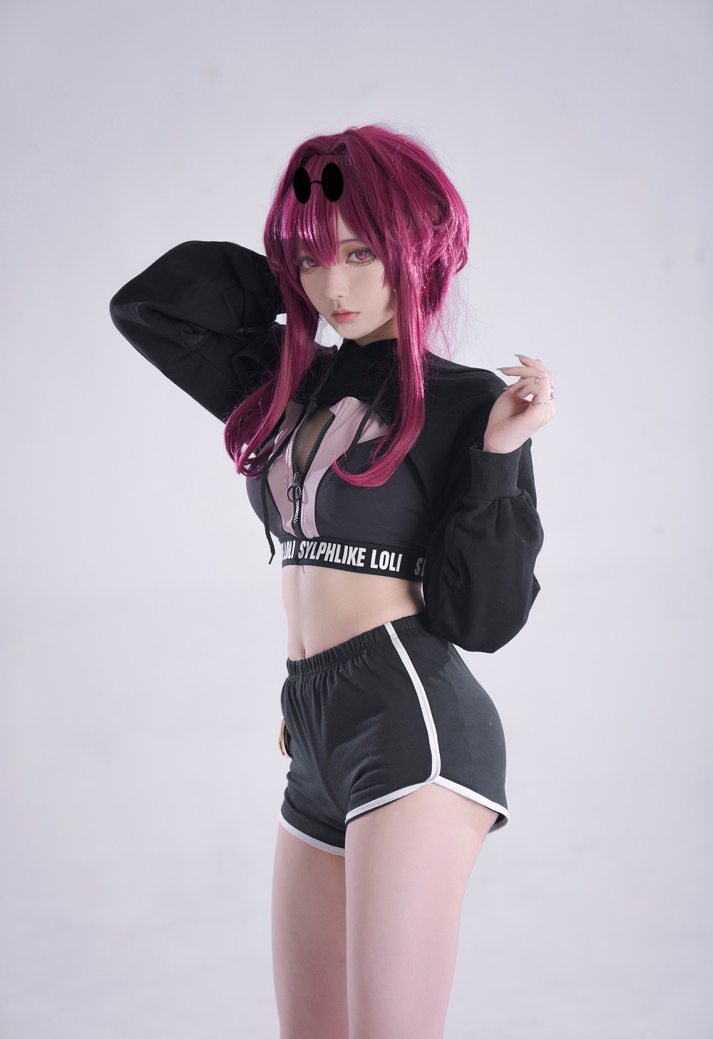 炭烤莉莉黑-崩坏·星穹铁道-卡芙卡Keep联动[15P] COS网红博主 预览2图
