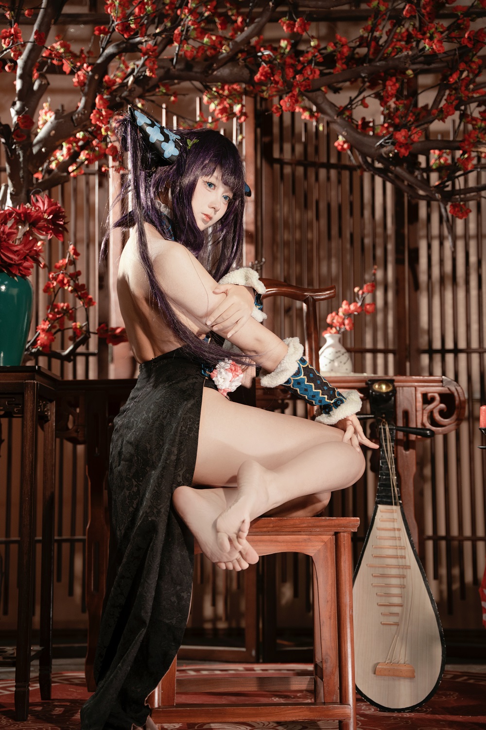 喜欢爱理吗-FGO-杨玉环二破[25P] COS网红博主 预览2图