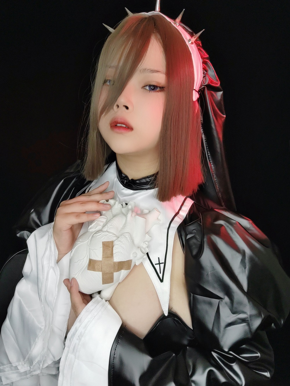 茶杯不泡Tea-戒律修女[36P] COS网红博主 预览2图