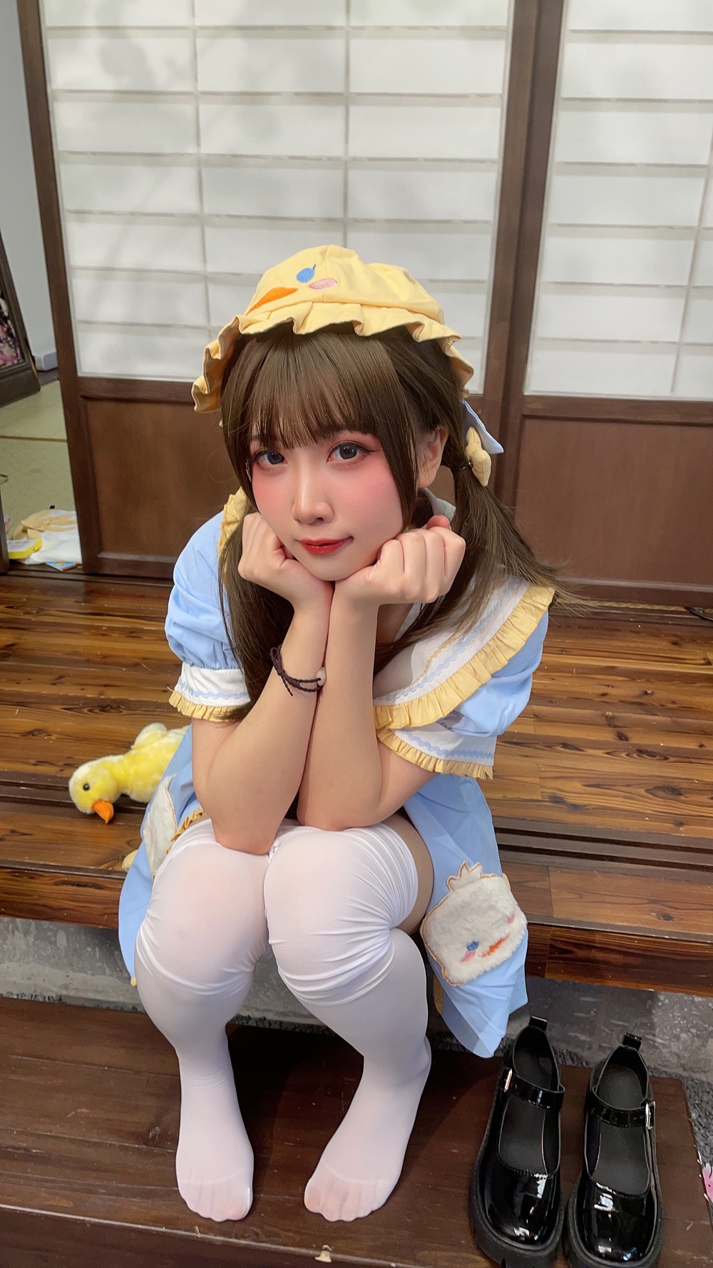 小和甜酒-鸭鸭幼稚园[170P+2V] COS网红博主 预览1图