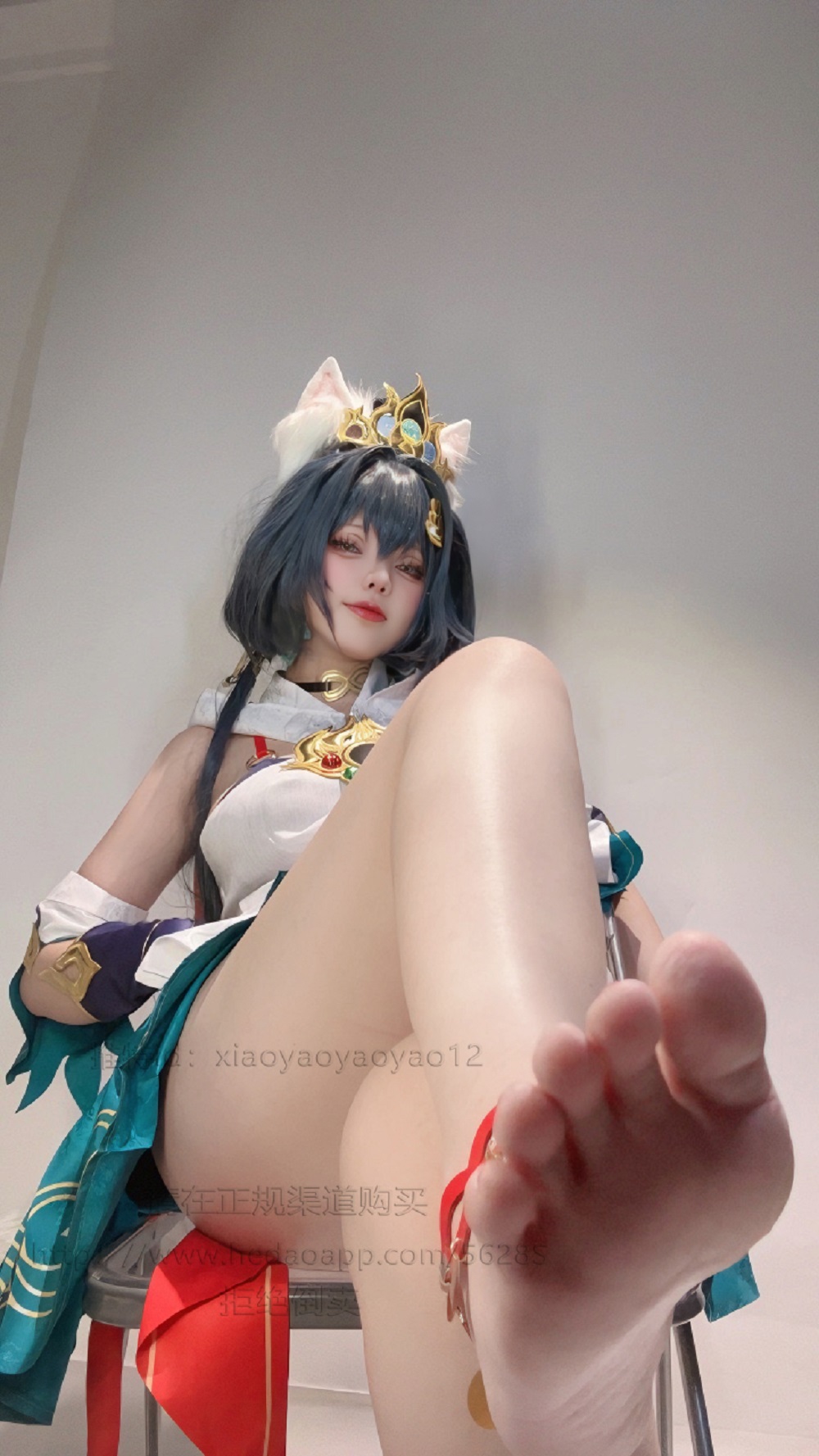 小瑶幺幺-崩坏·星穹铁道-云璃猫猫[57P+10V] COS网红博主 预览2图