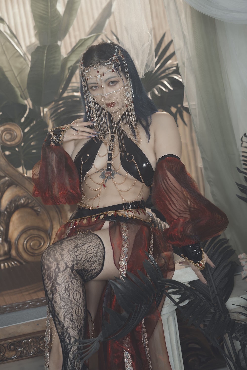珟珏Dita-深渊舞娘[45P+3V] COS网红博主 预览2图