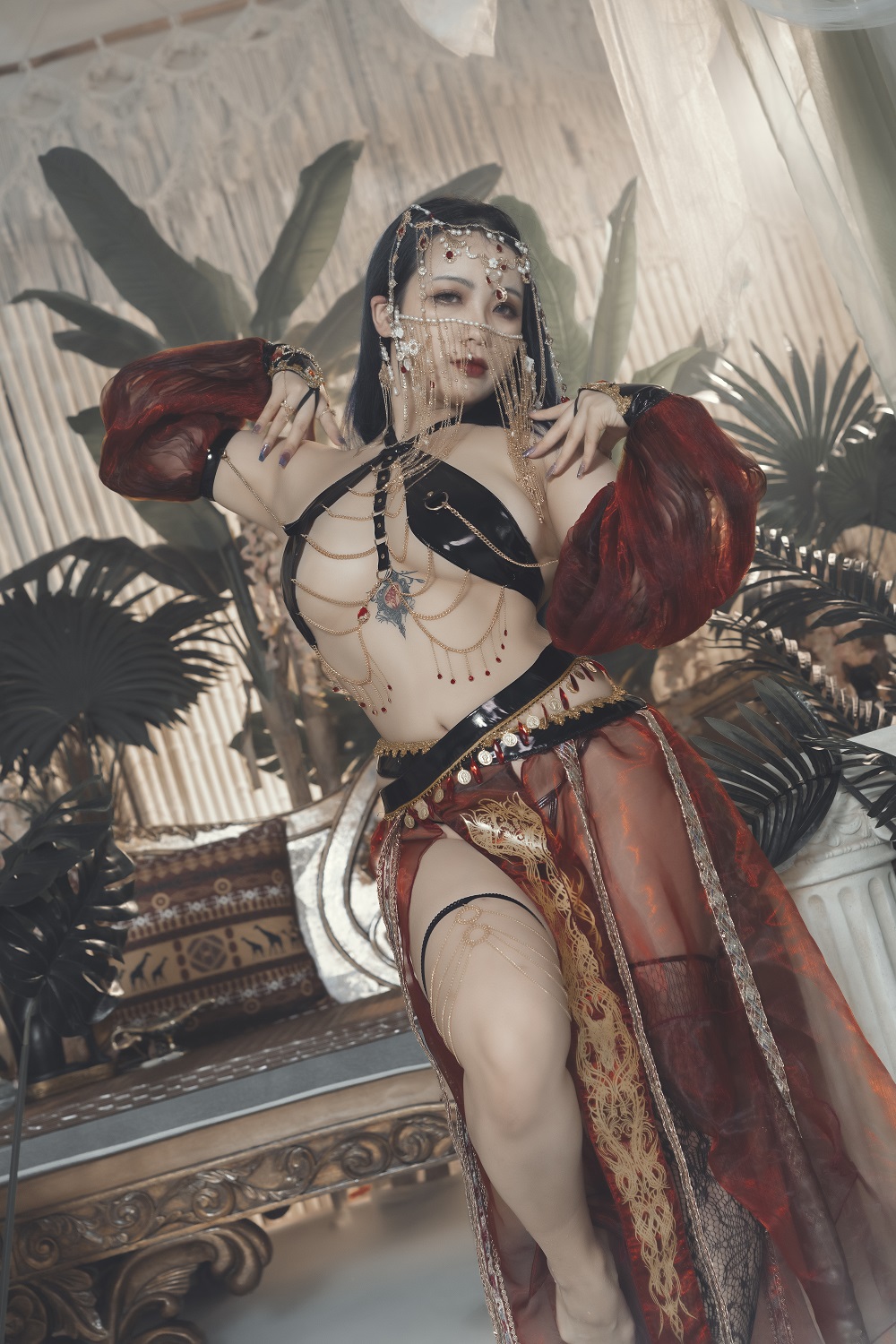 珟珏Dita-深渊舞娘[45P+3V] COS网红博主 预览1图