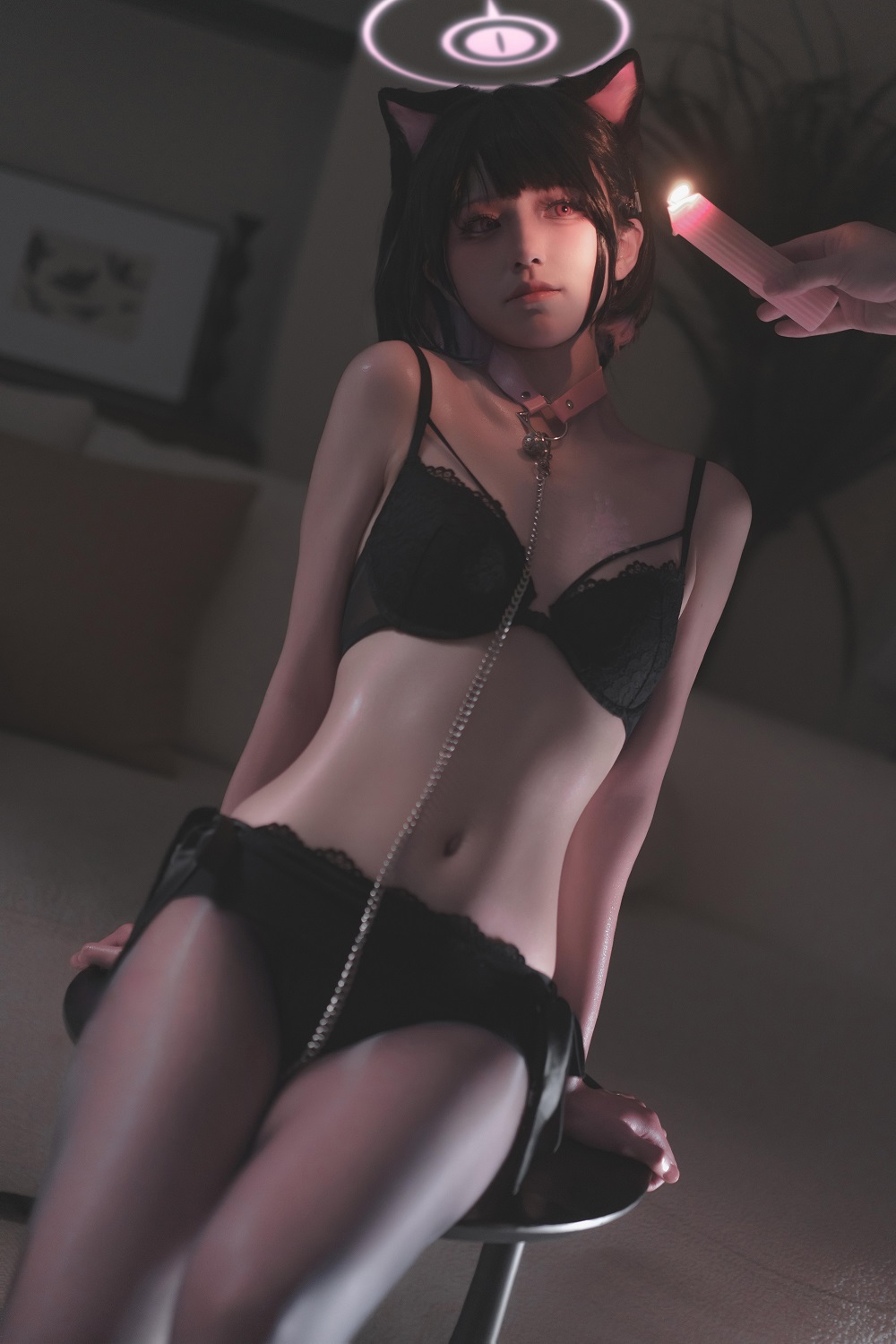 双木扶苏-蔚蓝档案-杏山和纱[35P] COS网红博主 预览2图