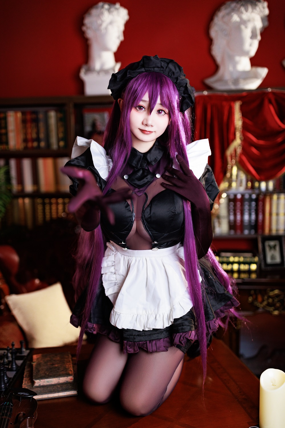 阿雪雪yuki-FGO-师匠女仆[83P+5V] COS网红博主 预览1图